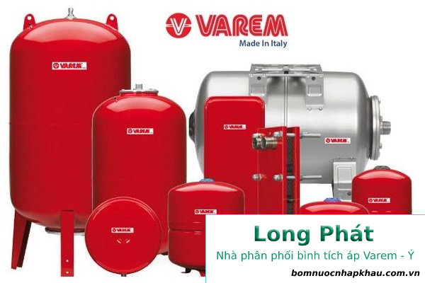 Long Phát là đại lý bán bình tích áp Varem uy tín